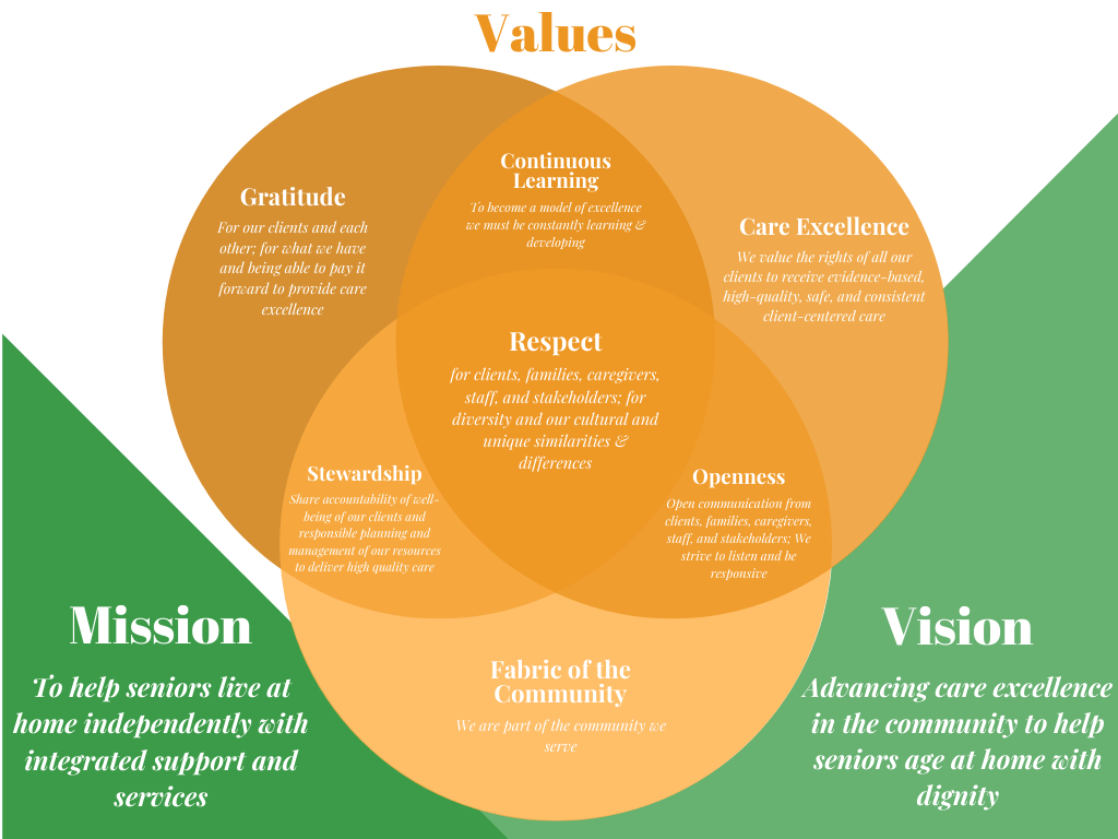 Peel Senior Link | Mission, Vision And Values - Peel Senior Link